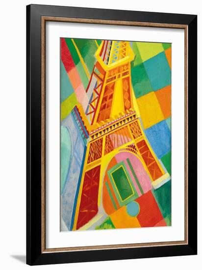 Eiffel Tower, 1926-Robert Delaunay-Framed Giclee Print
