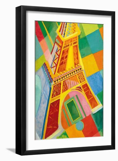 Eiffel Tower, 1926-Robert Delaunay-Framed Giclee Print