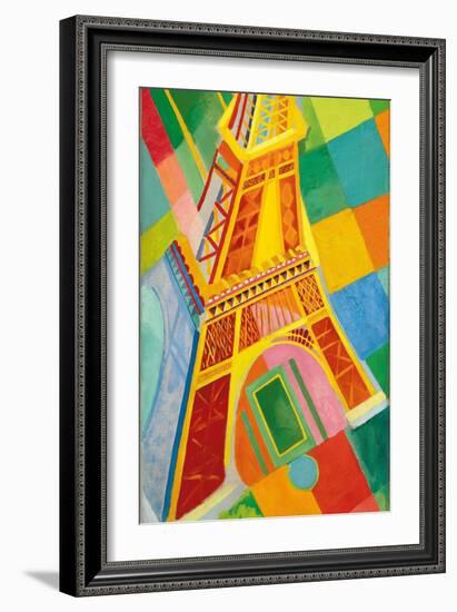 Eiffel Tower, 1926-Robert Delaunay-Framed Giclee Print