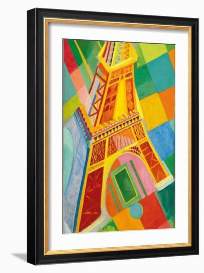 Eiffel Tower, 1926-Robert Delaunay-Framed Giclee Print