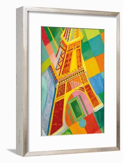 Eiffel Tower, 1926-Robert Delaunay-Framed Giclee Print