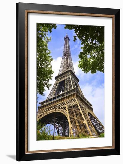 Eiffel Tower 2-Chris Bliss-Framed Photographic Print