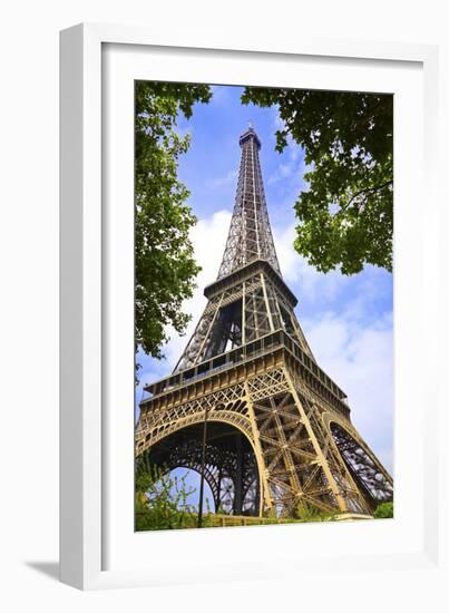 Eiffel Tower 2-Chris Bliss-Framed Photographic Print