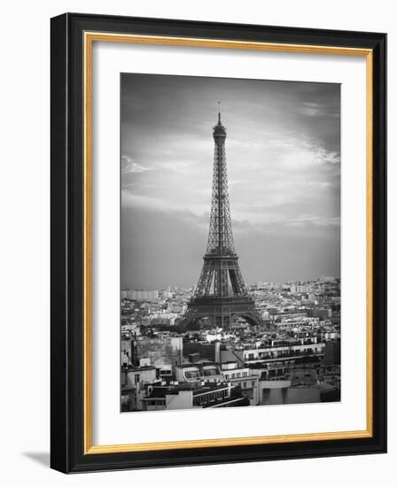 Eiffel Tower 5-Chris Bliss-Framed Photographic Print