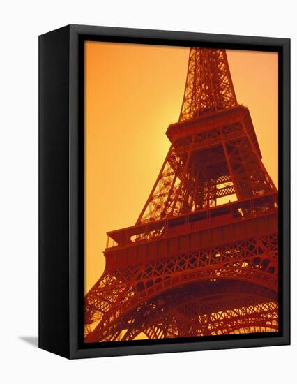 Eiffel Tower Against Sky-Lance Nelson-Framed Premier Image Canvas