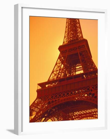 Eiffel Tower Against Sky-Lance Nelson-Framed Photographic Print