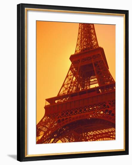 Eiffel Tower Against Sky-Lance Nelson-Framed Photographic Print