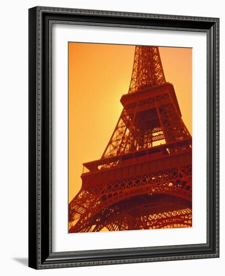 Eiffel Tower Against Sky-Lance Nelson-Framed Photographic Print