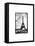 Eiffel Tower Along the Seine River-Laura Denardo-Framed Stretched Canvas