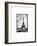 Eiffel Tower Along the Seine River-Laura Denardo-Framed Art Print