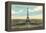 Eiffel Tower and Panoramic View of Paris-null-Framed Stretched Canvas