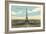 Eiffel Tower and Panoramic View of Paris-null-Framed Art Print