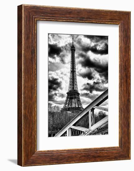 Eiffel Tower and Rouelle Bridge - Paris - France-Philippe Hugonnard-Framed Photographic Print