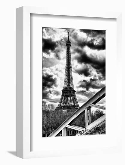 Eiffel Tower and Rouelle Bridge - Paris - France-Philippe Hugonnard-Framed Photographic Print