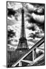 Eiffel Tower and Rouelle Bridge - Paris - France-Philippe Hugonnard-Mounted Photographic Print