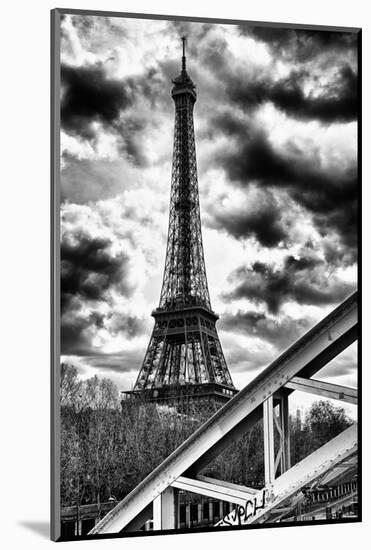 Eiffel Tower and Rouelle Bridge - Paris - France-Philippe Hugonnard-Mounted Photographic Print