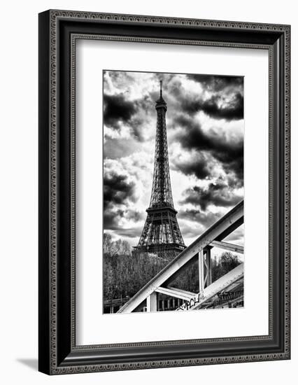 Eiffel Tower and Rouelle Bridge - Paris - France-Philippe Hugonnard-Framed Photographic Print