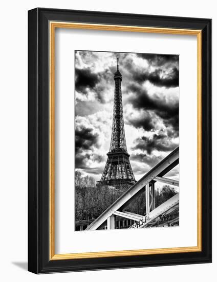 Eiffel Tower and Rouelle Bridge - Paris - France-Philippe Hugonnard-Framed Photographic Print