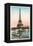 Eiffel Tower and Seine, Paris-null-Framed Stretched Canvas