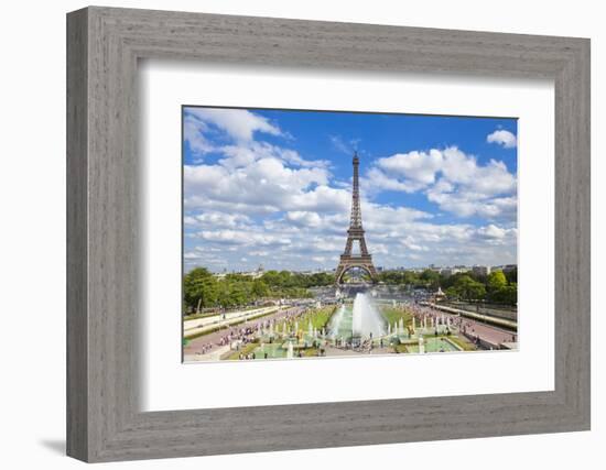 Eiffel Tower and the Trocadero Fountains, Paris, France, Europe-Neale Clark-Framed Photographic Print