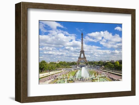 Eiffel Tower and the Trocadero Fountains, Paris, France, Europe-Neale Clark-Framed Photographic Print