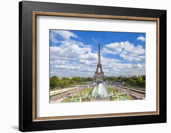 Eiffel Tower and the Trocadero Fountains, Paris, France, Europe-Neale Clark-Framed Photographic Print