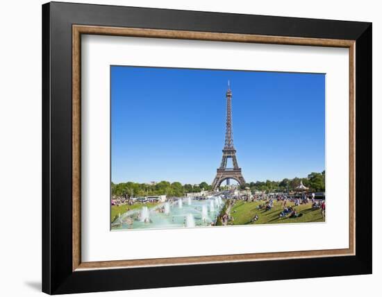 Eiffel Tower and the Trocadero Fountains, Paris, France, Europe-Neale Clark-Framed Photographic Print