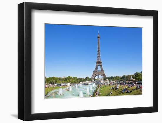 Eiffel Tower and the Trocadero Fountains, Paris, France, Europe-Neale Clark-Framed Photographic Print