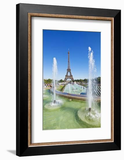 Eiffel Tower and the Trocadero Fountains, Paris, France, Europe-Neale Clark-Framed Photographic Print