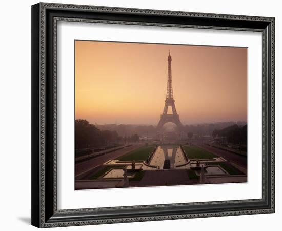 Eiffel Tower at Dawn, Paris, France, Europe-Alain Evrard-Framed Photographic Print