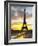 Eiffel Tower at Dawn, Place Trocadero Square, Paris, France-Per Karlsson-Framed Photographic Print