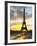 Eiffel Tower at Dawn, Place Trocadero Square, Paris, France-Per Karlsson-Framed Photographic Print