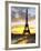 Eiffel Tower at Dawn, Place Trocadero Square, Paris, France-Per Karlsson-Framed Photographic Print