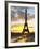 Eiffel Tower at Dawn, Place Trocadero Square, Paris, France-Per Karlsson-Framed Photographic Print