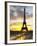 Eiffel Tower at Dawn, Place Trocadero Square, Paris, France-Per Karlsson-Framed Photographic Print