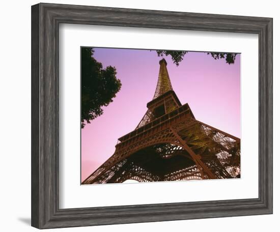 Eiffel Tower at Dusk, Paris, France, Europe-null-Framed Photographic Print