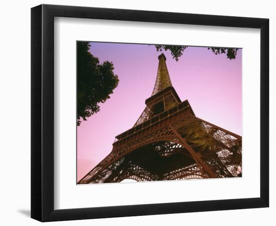 Eiffel Tower at Dusk, Paris, France, Europe-null-Framed Photographic Print