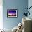 Eiffel Tower at Dusk, Paris, France-Peter Adams-Framed Photographic Print displayed on a wall