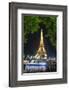 Eiffel Tower at Night-Philippe Manguin-Framed Photographic Print
