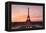 Eiffel Tower at Sunrise, Paris, Ile De France, France, Europe-Markus Lange-Framed Premier Image Canvas