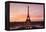 Eiffel Tower at Sunrise, Paris, Ile De France, France, Europe-Markus Lange-Framed Premier Image Canvas