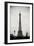 Eiffel Tower BW II-Erin Berzel-Framed Photographic Print