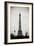 Eiffel Tower BW II-Erin Berzel-Framed Photographic Print