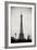 Eiffel Tower BW II-Erin Berzel-Framed Photographic Print