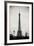 Eiffel Tower BW II-Erin Berzel-Framed Photographic Print