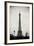 Eiffel Tower BW II-Erin Berzel-Framed Photographic Print