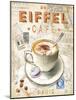 Eiffel Tower Café-Chad Barrett-Mounted Art Print