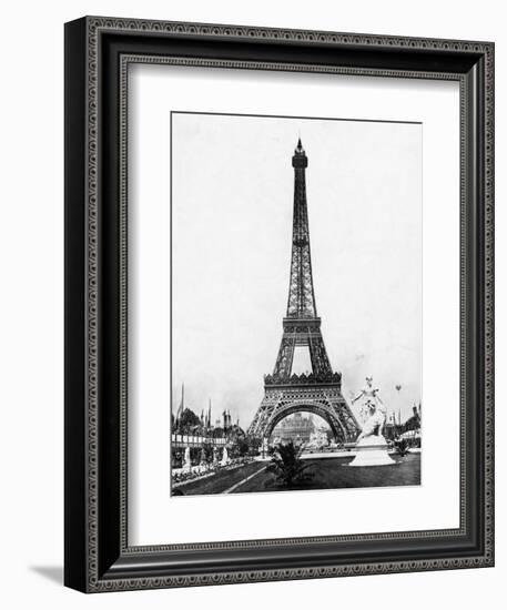 Eiffel Tower from Exhibition Grounds-null-Framed Photographic Print