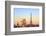 Eiffel Tower from Place De La Concorde with Statue in Foreground, Paris, France, Europe-Neil-Framed Photographic Print