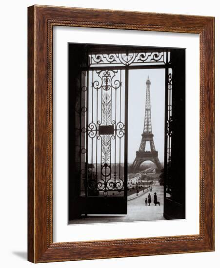 Eiffel Tower from the Trocadero-Gall-Framed Art Print